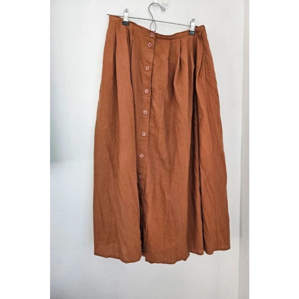 Liz Claiborne Fall color Maxi skirt woman's size 12 Western boho festival
